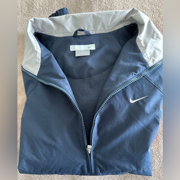 Nike Lining Jacket NWOT Size G Navy/ orange - Picture 3 of 12